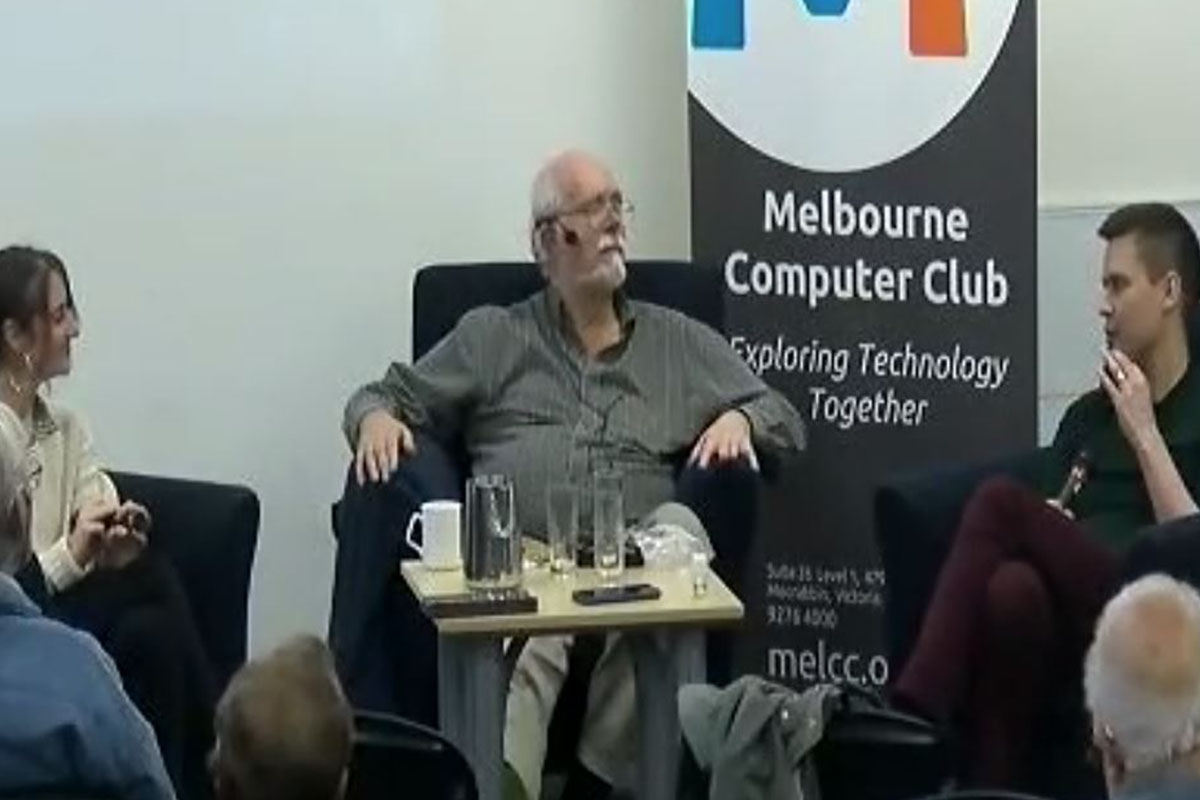 Meeting at the Melbourne computer club